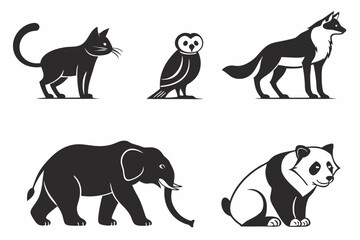 set of animals