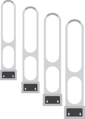 Retail Store Anti-Theft Gate Security System, Security Gates for a Retail Store Loss Prevention