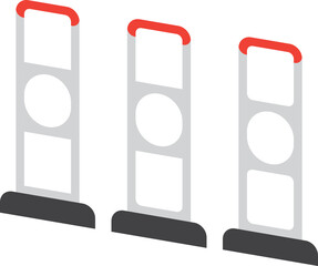 Retail Store Anti-Theft Gate Security System, Security Gates for a Retail Store Loss Prevention