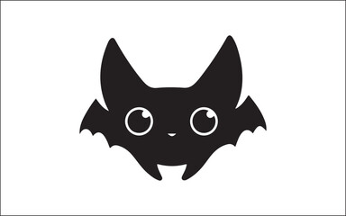 Fototapeta premium halloween black and white cat
