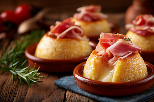 National cuisine of Portugal - Pudim Abade de Priscos - Portuguese ham pudding, a fluffy dessert reminiscent of flan
