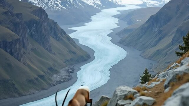 Above the Abyss, Calm and Sure-Footed
