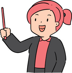 Illustration of teacher
