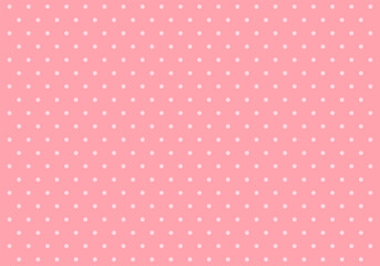 シンプルなドットパターンの背景素材　赤
