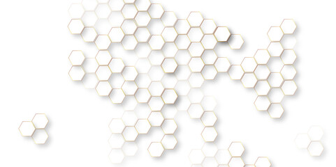 bright white abstract hexagon wallpaper or background, futuristic abstract honeycomb technology white background, glowing white hexagonal background.