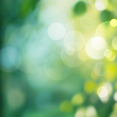 Obraz premium Die Sonne bricht funkelnd durch das Blätterwerk; scharfe Bokeh-Lichter vor unscharfem Hintergrund