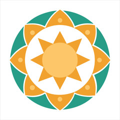 peace symbol on a white background