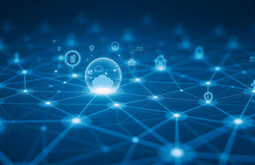 Technological Network with Cloud Elements