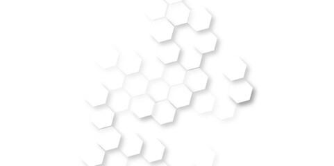 Hexagonal pattern on minimalist background for line design, technology geometric mesh elegance texture. modern futuristic wallpaper, abstract polygonal honeycomb mosaic design.