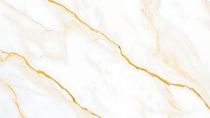 Elegant White Marble Texture with Golden Veins Luxury Stone Surface for Interior Design Background for Premium Products and High End Architectural Visualization Projects