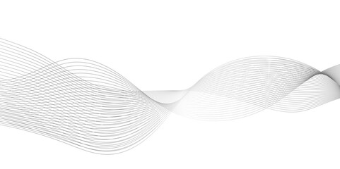 Abstract modern gradient white and black wave line background, digital dynamic wave of particles. wave 3D line rendering, Wave with lines created using blend tool, digital frequency track equalizer. 