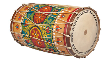 Dhol isolated with transparent background. Png
