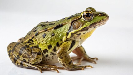 Edible Frog on studio background