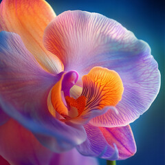 orchid macro photography