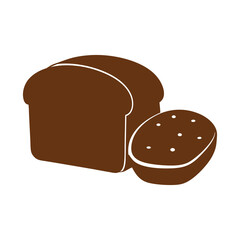 vector illustration of bread