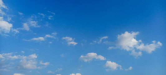 A serene and natural skyscape background.