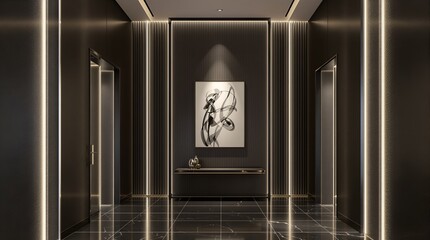 Modernist Luxury Entrance Hall