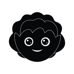 sheep head silhouette