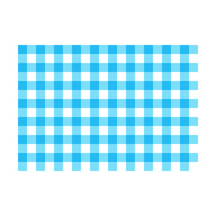 Light blue buffalo plaid pattern svg cut file. Isolated vector illustration.