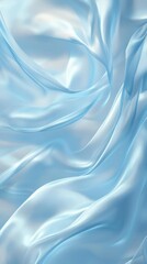 Fototapeta premium Smooth elegant blue silk or satin texture can use as background