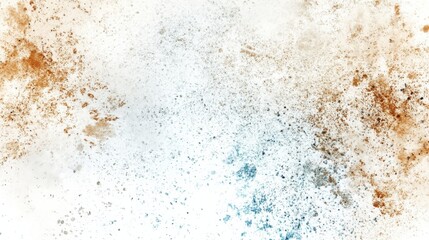 Abstract grunge texture effect, scratch and dust particle grain on white background. Dirt overlay or screen effect use for grunge and vintage image style