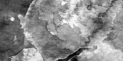 Abstract gray watercolor for texture for background, concrete cement grunge wall texture backdrop, grey concrete wall. grunge background, black and white watercolor texture.