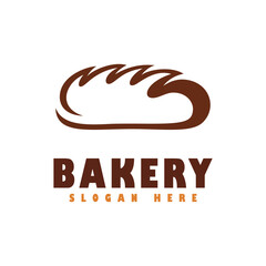 Bread or bakery logo vector design