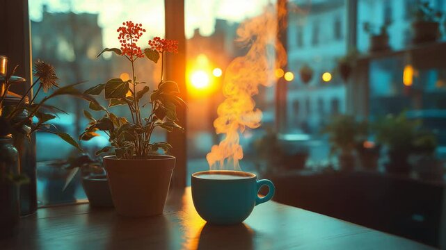 A Cup Of Coffee And A Smoke Good Morning At The Office