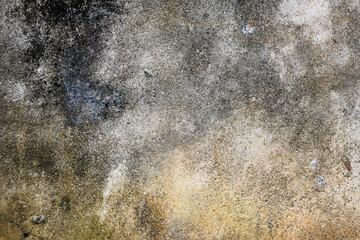 Old Abandoned Building Wall with Moss, Cracks, and Faded Colors. Close-up of an Old Concrete Wall with Peeling Paint and Urban Decay Vibes for Graphic Design Backdrops. Old wall background wallpaper