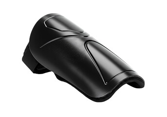 Protective Leather Forearm Guard A Detailed CloseUp isolated on transparent baackground