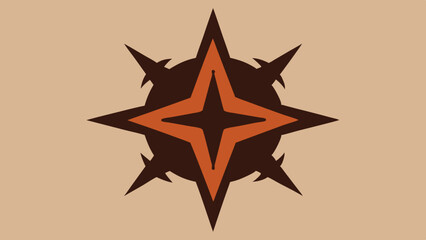 Fototapeta premium Star vector icon 