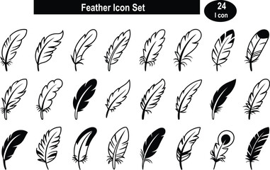 Seamless vector pattern of feathers and bird wings with vintage quill and nature elements for decorative design background