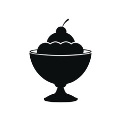 ice cream with fruits