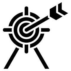 Goal glyph icon