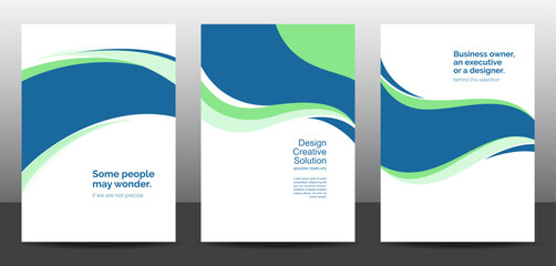 Template vector design set for Brochure, AnnualReport, Corporate Presentation, Portfolio, Flyer, layout modern, posters collection Eps10	