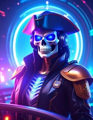skeleton pirate
