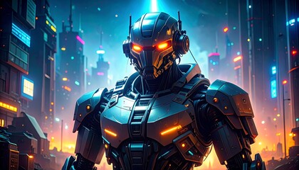 robot cyborg soldier