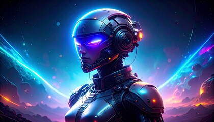 robot cyborg soldier