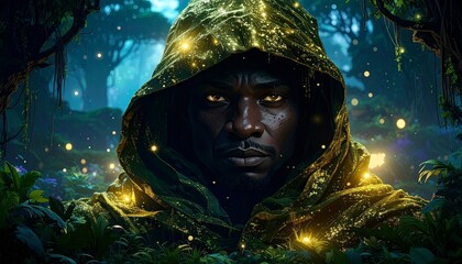 night thief in the golden hood
