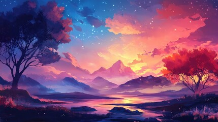 Naklejka premium Creative Artistic Banner Backgrounds