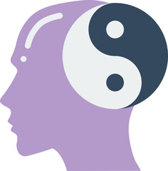 balance illustration on a white background       