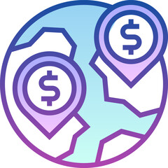 business illustration on a white background       