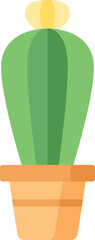 cactus illustration on a white background       