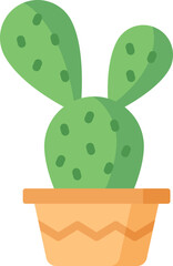 cactus-2 illustration on a white background       