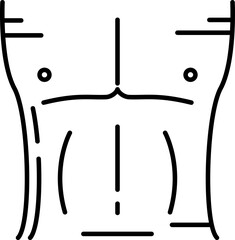 chest illustration on a white background        