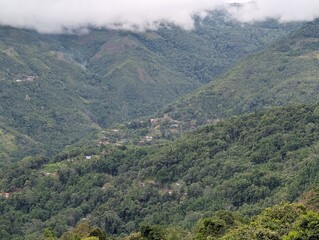 view from the mountain