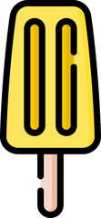 ice cream illustration on a white background       