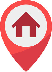 house illustration on a white background       
