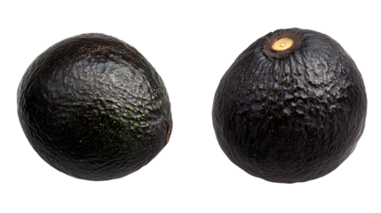 Fresh Avocado Fruit Isolated on Transparent Background for Healthy Eating Recipes Promotions