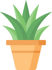 plant-2 illustration on a white background       